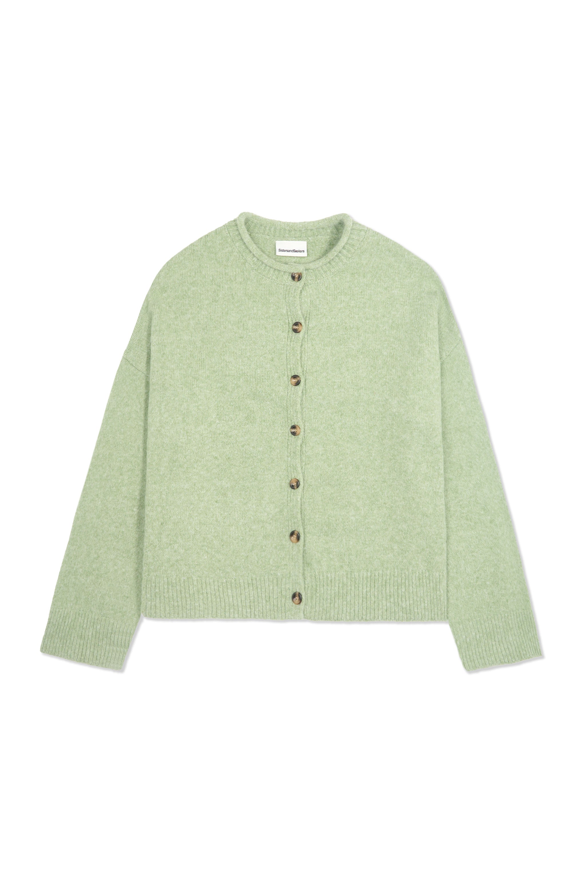 Jones Cardigan in Apple Green